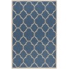 Safavieh Beach House BHS125 Blue / Creme 6'-7" X 9'-2" Rectangle Area Rug