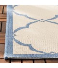 Safavieh Beach House BHS125 Cream / Blue 4' X 6' Rectangle Area Rug