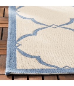 Safavieh Beach House BHS125 Cream / Blue 4' X 6' Rectangle Area Rug