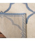 Safavieh Beach House BHS125 Cream / Blue 4' X 6' Rectangle Area Rug