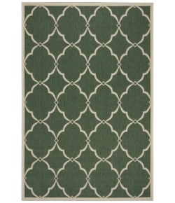 Safavieh Beach House BHS125 Green / Creme 6'-7" X 9'-2" Rectangle Area Rug
