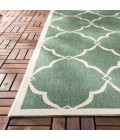 Safavieh Beach House BHS125 Green / Creme 8' X 10' Rectangle Area Rug