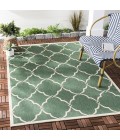 Safavieh Beach House BHS125 Green / Creme 8' X 10' Rectangle Area Rug