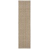 Safavieh Beach House BHS128 Beige / Cream 2'-2" X 10' Runner Area Rug