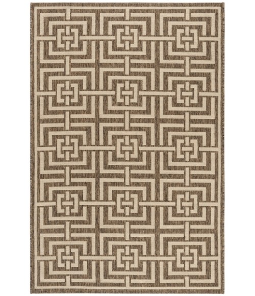 Safavieh Beach House BHS128 Beige / Cream 6'-7" X 9'-2" Rectangle Area Rug