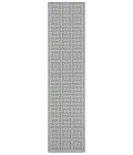Safavieh Beach House BHS128 Blue / Creme 2'-2" X 6' Runner Area Rug