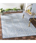 Safavieh Beach House BHS128 Blue / Creme 3' X 5' Rectangle Area Rug