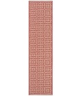 Safavieh Beach House BHS128 Red / Creme 2'-2" X 6' Runner Area Rug