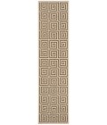 Safavieh Beach House BHS129 Beige / Cream 2'-2" X 6' Runner Area Rug