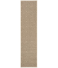 Safavieh Beach House BHS129 Beige / Cream 2'-2" X 6' Runner Area Rug