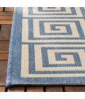 Safavieh Beach House BHS129 Cream / Blue 5'-3" X 7'-6" Rectangle Area Rug