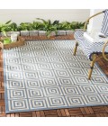 Safavieh Beach House BHS129 Cream / Blue 5'-3" X 7'-6" Rectangle Area Rug