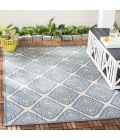 Safavieh Beach House BHS132 Cream / Blue 9' X 12' Rectangle Area Rug