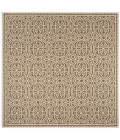 Safavieh Beach House BHS134 Cream / Beige 6'-7" X 6'-7" Square Area Rug