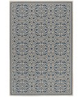 Safavieh Beach House BHS134 Cream / Blue 4' X 6' Rectangle Area Rug