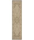 Safavieh Beach House BHS137 Cream / Beige 2'-2" X 12' Runner Area Rug