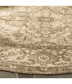 Safavieh Beach House BHS137 Cream / Beige 2'-2" X 12' Runner Area Rug