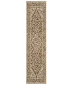 Safavieh Beach House BHS137 Beige / Cream 2'-2" X 6' Runner Area Rug