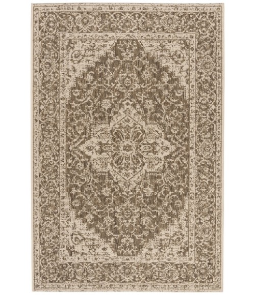 Safavieh Beach House BHS137 Beige / Cream 6'-7" X 9'-2" Rectangle Area Rug