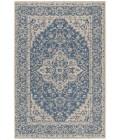 Safavieh Beach House BHS137 Blue / Creme 3' X 5' Rectangle Area Rug