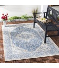Safavieh Beach House BHS137 Blue / Creme 3' X 5' Rectangle Area Rug