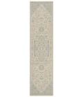 Safavieh Beach House BHS138 Aqua / Cream 2'-2" X 8' Runner Area Rug