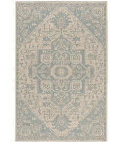Safavieh Beach House BHS138 Aqua / Cream 9' X 12' Rectangle Area Rug