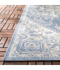 Safavieh Beach House BHS138 Cream / Blue 2'-2" X 12' Runner Area Rug