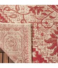 Safavieh Beach House BHS138 Red / Creme 4' X 6' Rectangle Area Rug