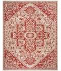 Safavieh Beach House BHS138 Red / Creme 4' X 6' Rectangle Area Rug