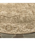 Safavieh Beach House BHS139 Cream / Beige 6'-7" X 6'-7" Square Area Rug