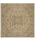 Safavieh Beach House BHS139 Cream / Beige 6'-7" X 6'-7" Square Area Rug