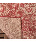 Safavieh Beach House BHS139 Red / Creme 2'-2" X 6' Runner Area Rug