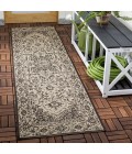 Safavieh Beach House BHS139 Creme / Brown 2'-2" X 12' Runner Area Rug