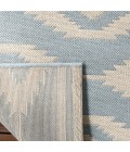 Safavieh Beach House BHS171 Cream / Aqua 2'-2" X 12' Runner Area Rug
