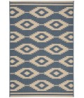 Safavieh Beach House BHS171 Cream / Blue 2'-2" X 4' Accent Area Rug