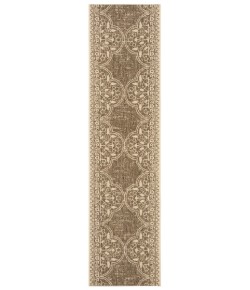 Safavieh Beach House BHS174 Cream / Beige 2'-2" X 8' Runner Area Rug