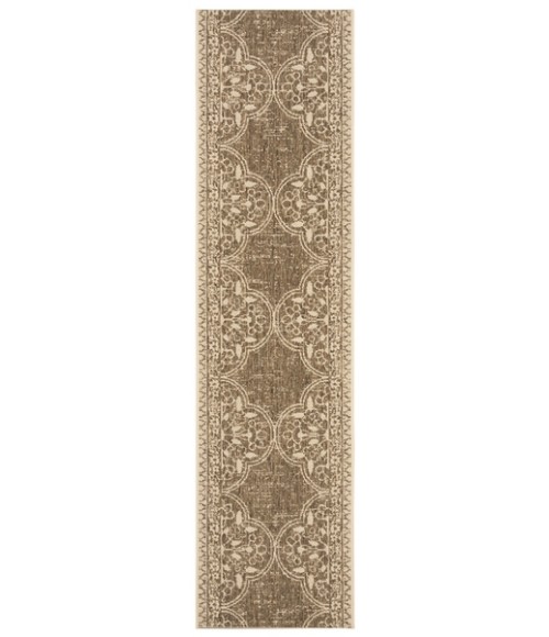 Safavieh Beach House BHS174 Cream / Beige 2'-2" X 10' Runner Area Rug