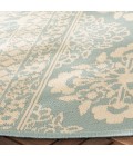 Safavieh Beach House BHS174 Cream / Aqua 8' X 10' Rectangle Area Rug