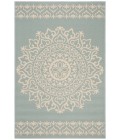 Safavieh Beach House BHS183 Cream / Aqua 9' X 12' Rectangle Area Rug