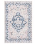 Safavieh Blair Washable BLR200 Beige / Navy 5'-3" X 7'-6" Rectangle Area Rug