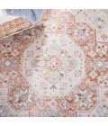 Safavieh Blair Washable BLR202 Beige / Rust 5'-3" X 7'-6" Rectangle Area Rug
