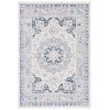 Safavieh Blair Washable BLR204 Beige / Grey Navy 5'-3" X 7'-6" Rectangle Area Rug