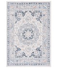 Safavieh Blair Washable BLR204 Beige / Grey Navy 5'-3" X 7'-6" Rectangle Area Rug