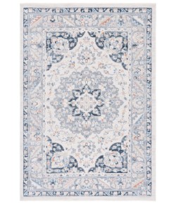 Safavieh Blair Washable BLR204 Beige / Grey Navy 5'-3" X 7'-6" Rectangle Area Rug