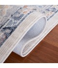 Safavieh Blair Washable BLR204 Beige / Grey Navy 5'-3" X 7'-6" Rectangle Area Rug