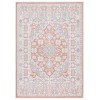 Safavieh Blair Washable BLR206 Rose / Grey 5'-3" X 7'-6" Rectangle Area Rug