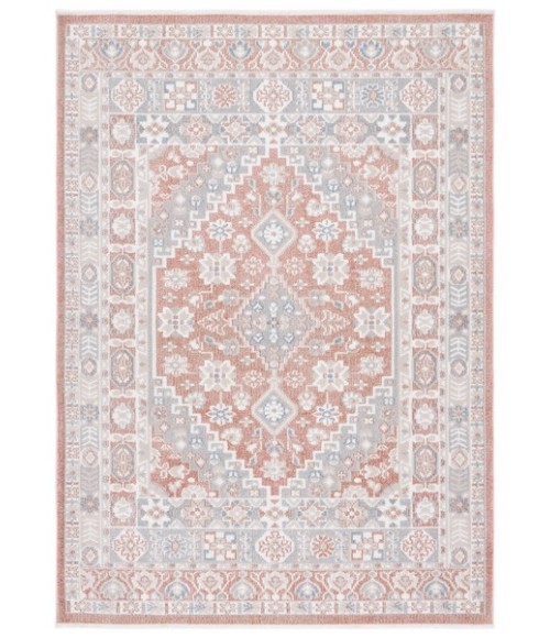 Safavieh Blair Washable BLR206 Rose / Grey 4' X 6' Rectangle Area Rug