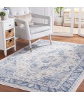 Safavieh Blair Washable BLR208 Beige / Grey Blue 5'-3" X 7'-6" Rectangle Area Rug