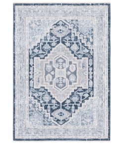Safavieh Blair Washable BLR210 Beige / Navy 5'-3" X 7'-6" Rectangle Area Rug